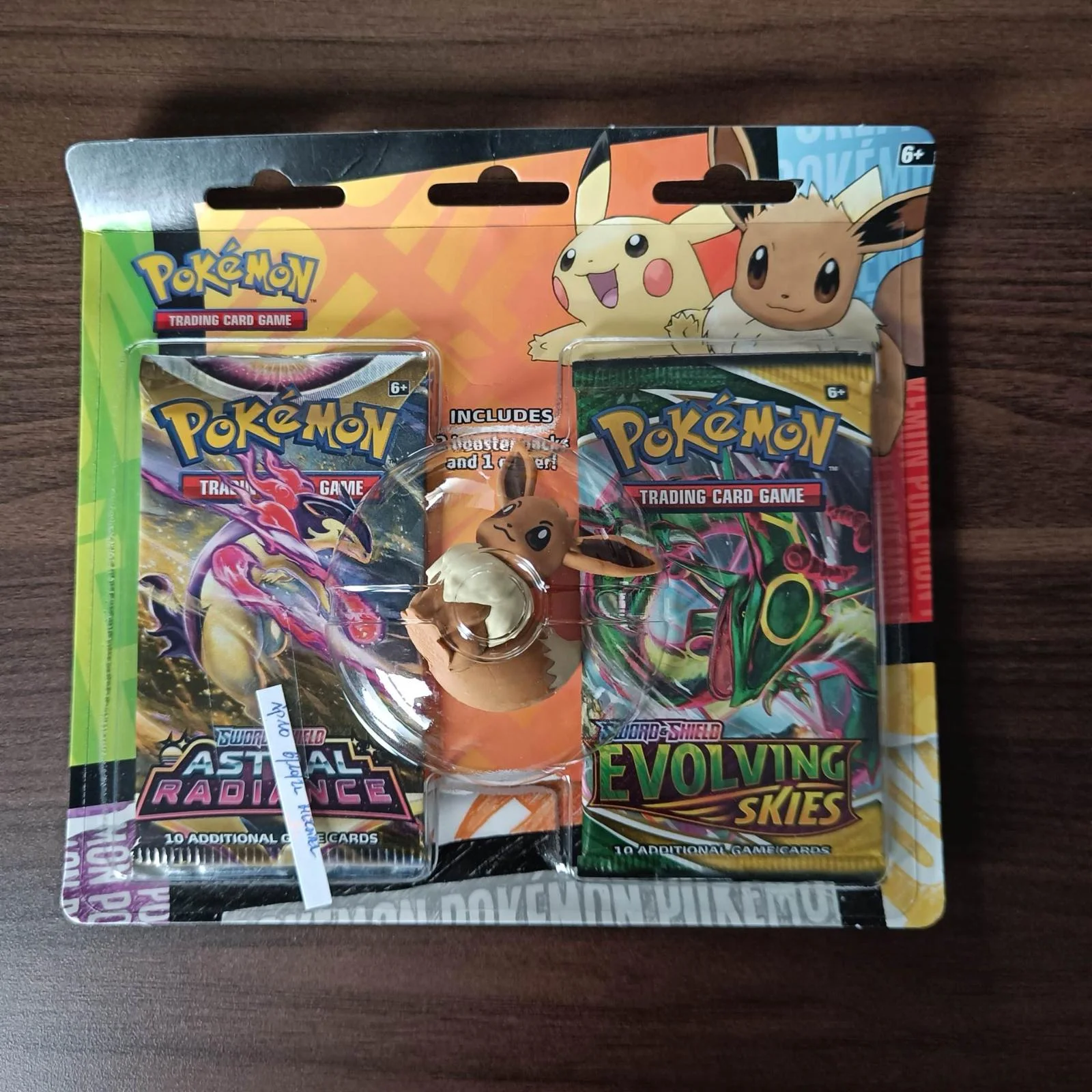 Photo of Back To School Eevee Eraser 2 Pack Blister