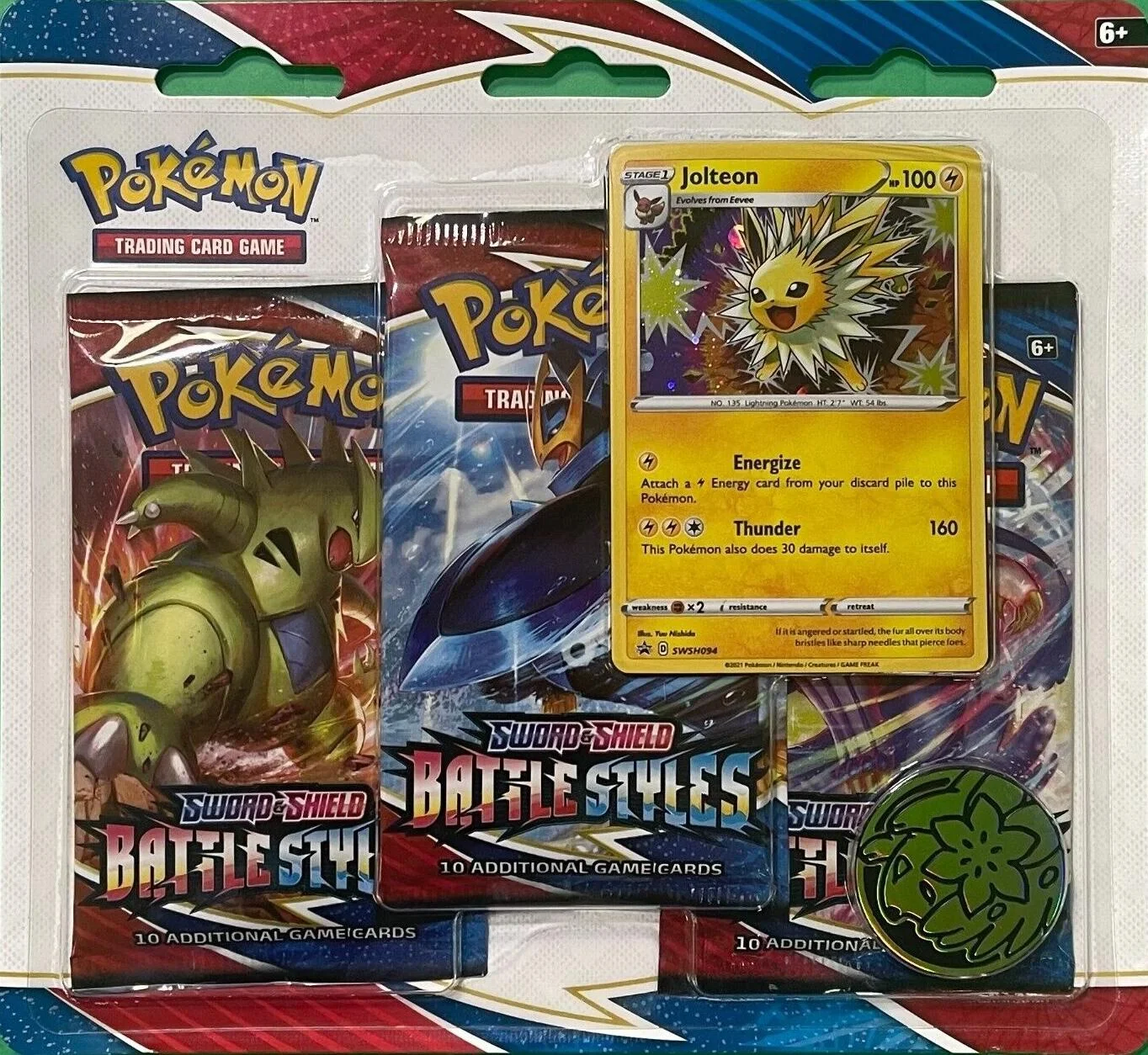 Photo of Jolteon 3 Pack Blister