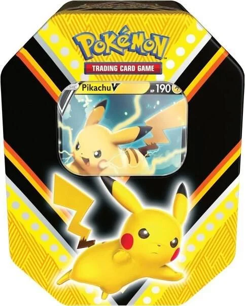 Photo of V Powers Tin Pikachu V