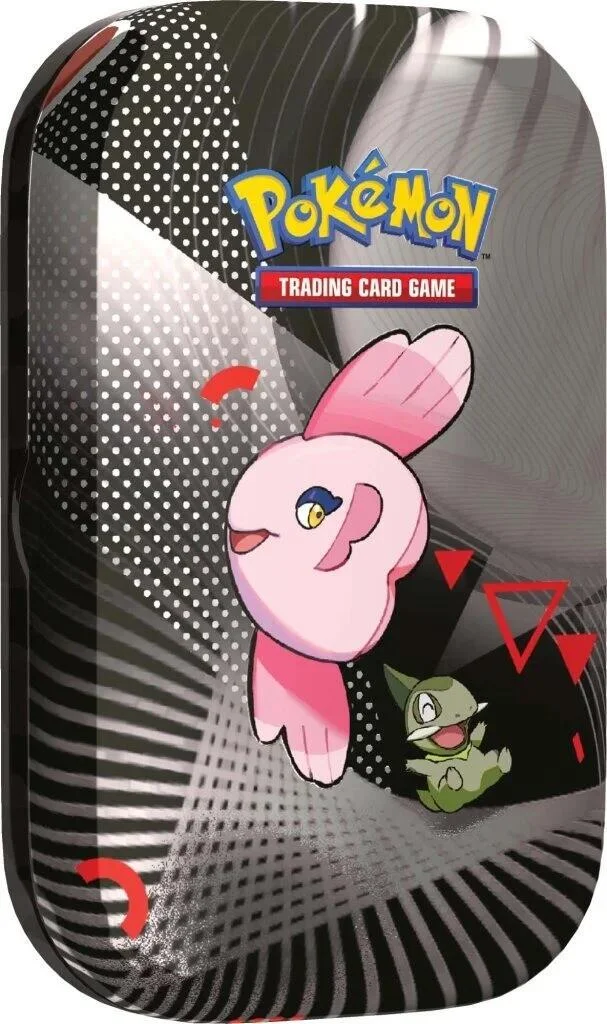 Photo of Unova Mini Tin Alomomola & Axew
