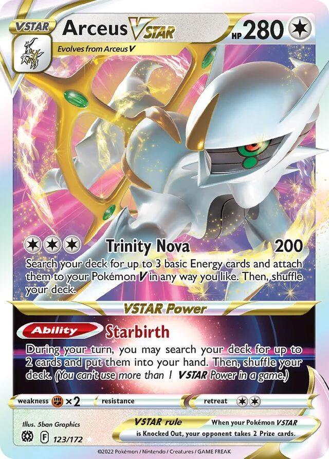 Photo of Arceus Vstar Premium Collection 123