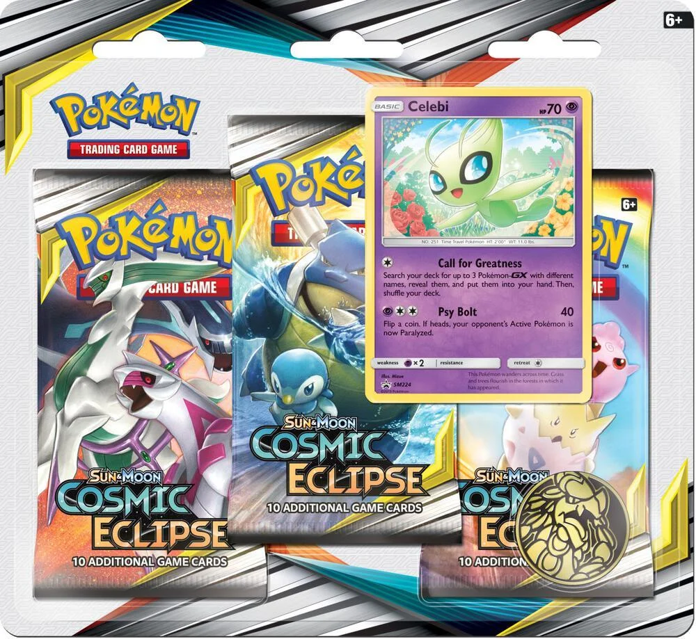 Photo of 3 Pack Blister Celebi