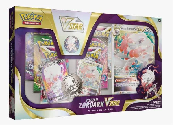 Photo of Hisuian Zoroark Vstar Premium Collection Box
