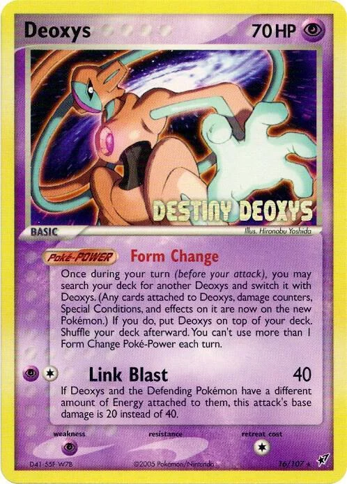 Photo of Deoxys Destiny Deoxys 16