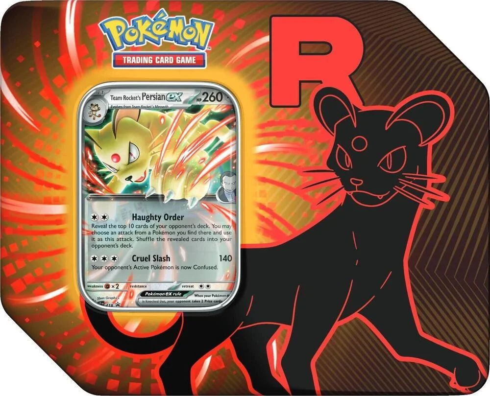 Photo of Team Rocket Tin Persian Ex