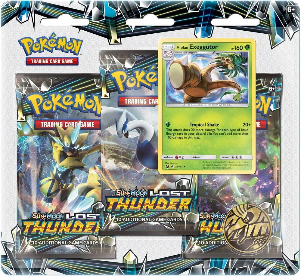 Photo of Alolan Exeggutor 3 Pack Blister