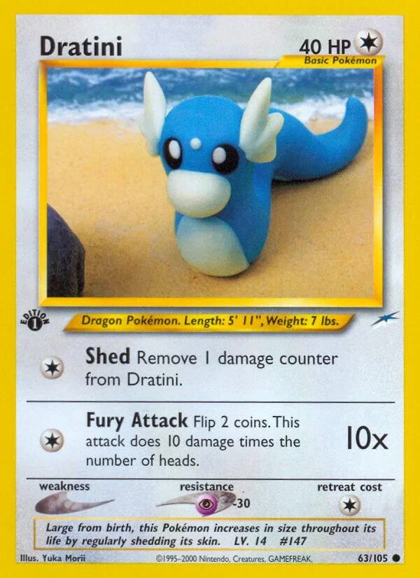 Photo of Dratini 1St Edition 63