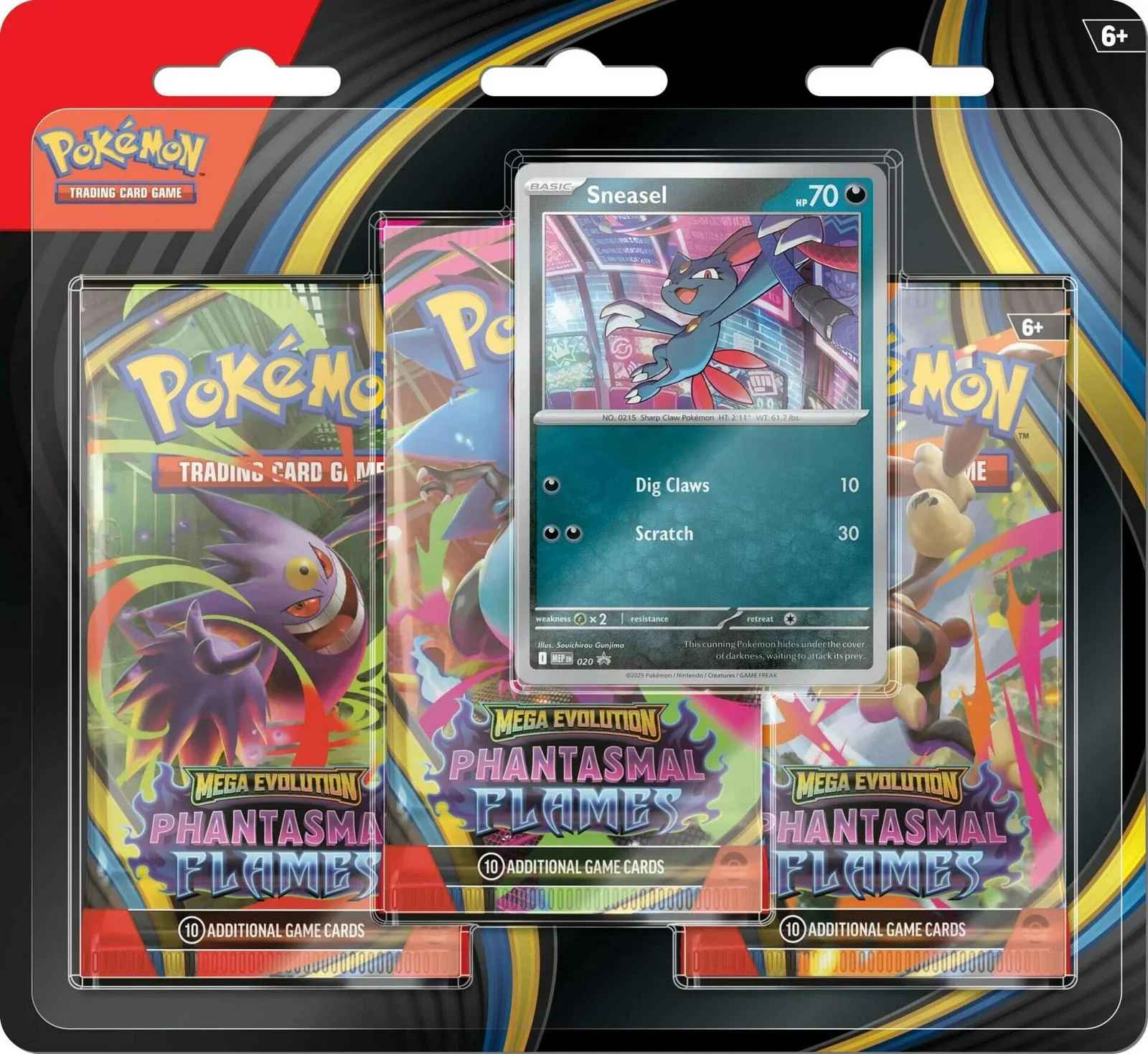 Photo of 3 Pack Blister Sneasel