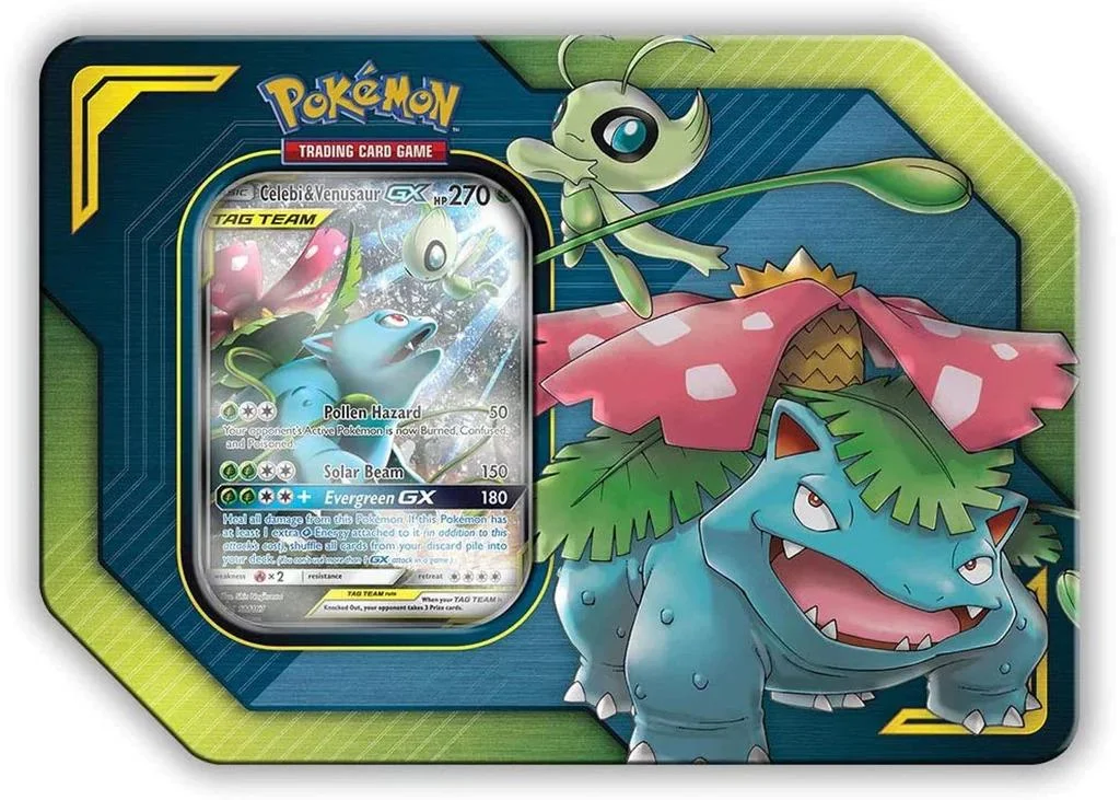 Photo of Celebi & Venusaur Tin
