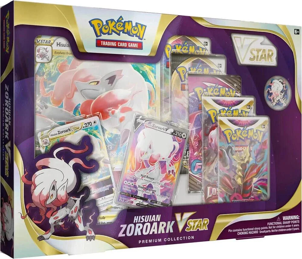 Photo of Hisuian Zoroark Vstar Premium Collection Box