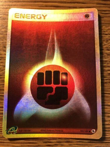 Photo of Fighting Energy Reverse Holo 105