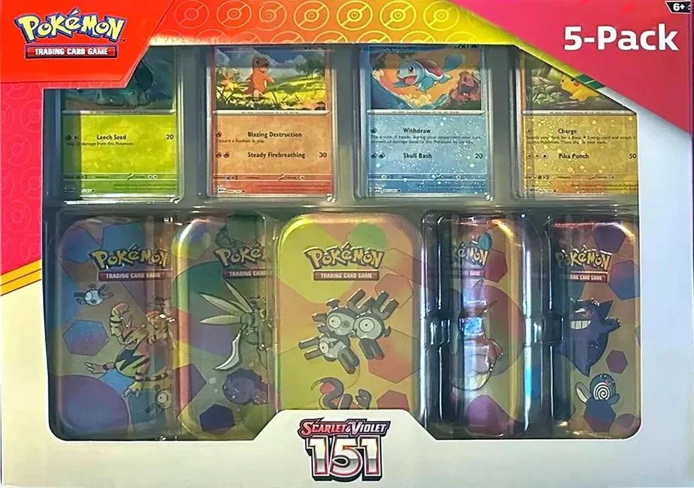 Photo of 5 Pack Mini Tin