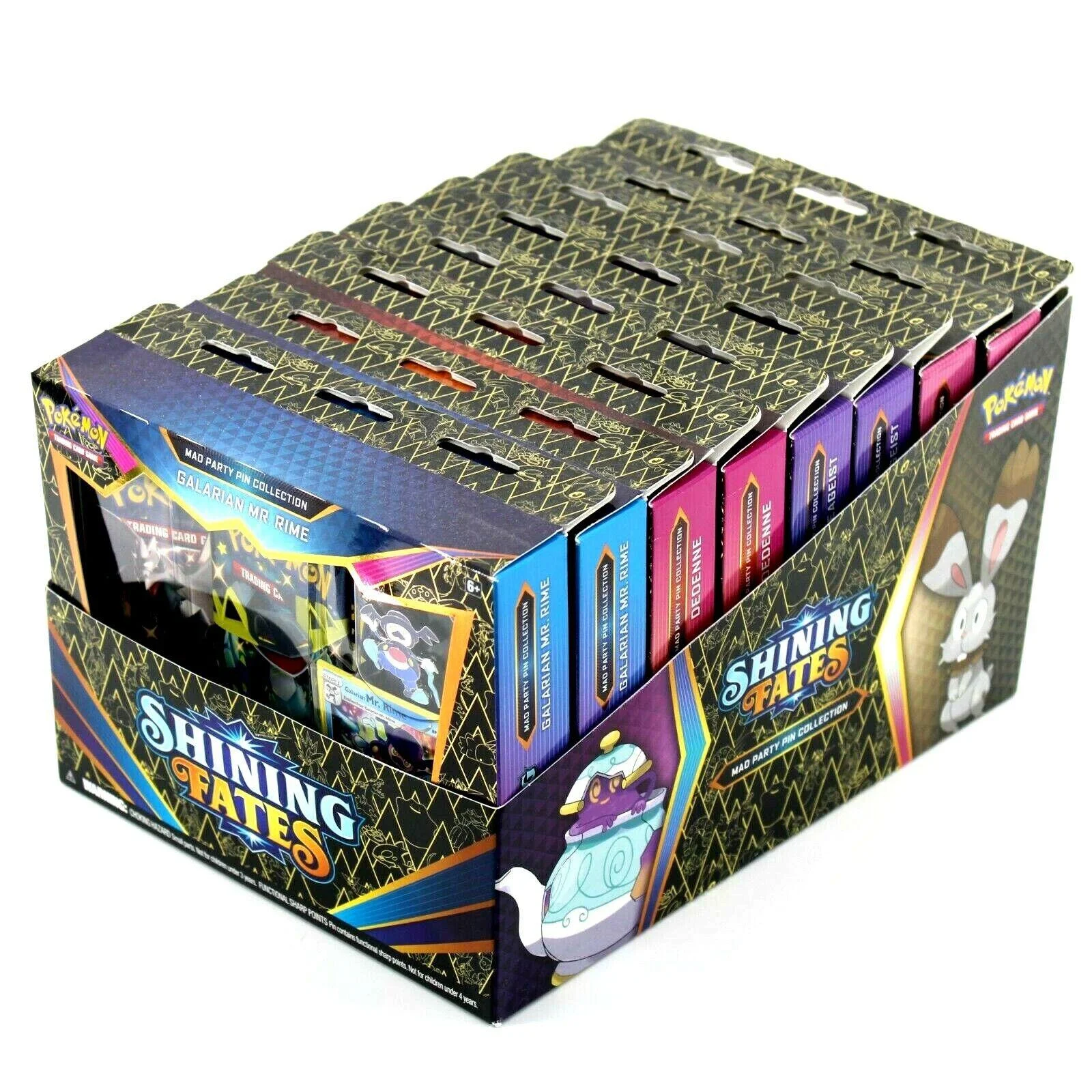 Photo of Mad Party Pin Collection Display