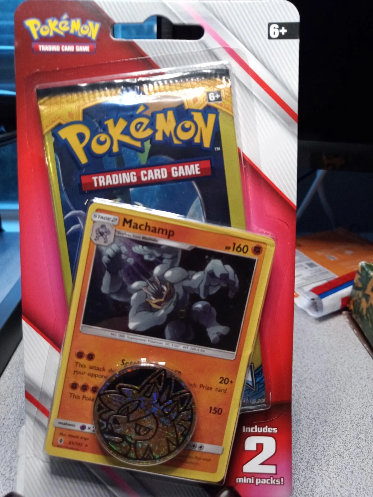 Photo of Pokemon Blister With Coin