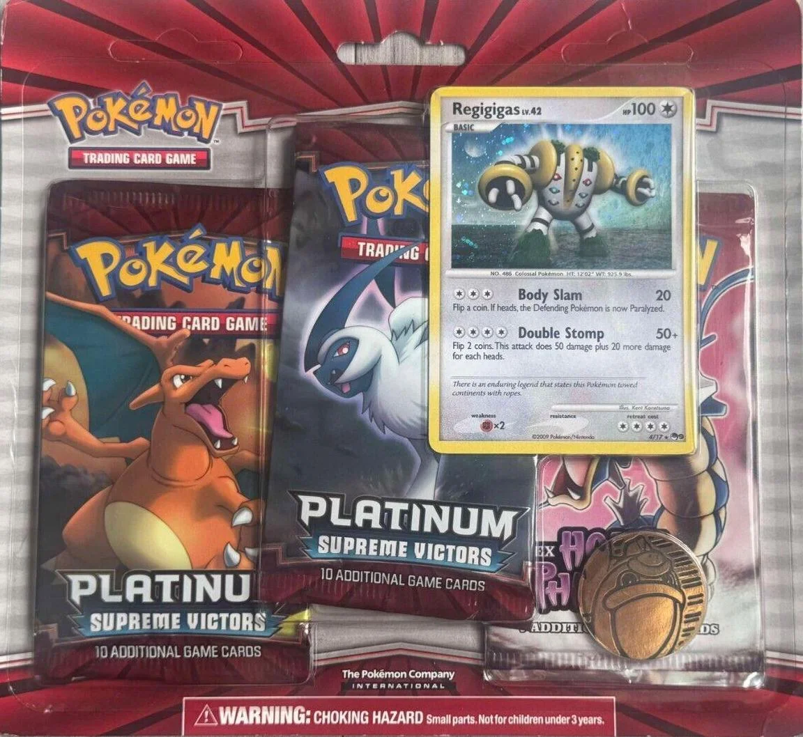 Photo of Regigigas 3 Pack Blister