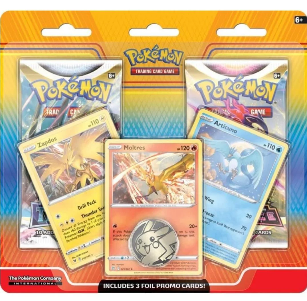 Photo of Moltres Zapdos Articuno Blister Pack