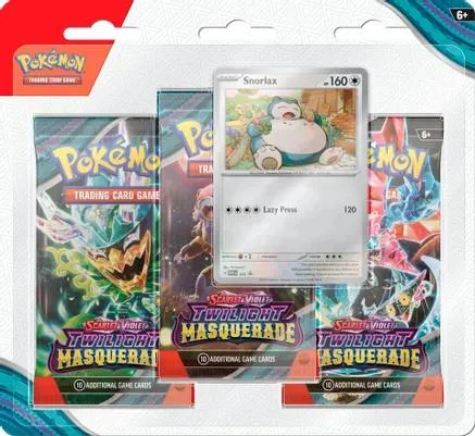 Photo of 3 Pack Blister Snorlax