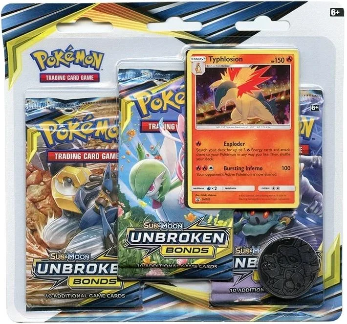 Photo of Typhlosion 3 Pack Blister