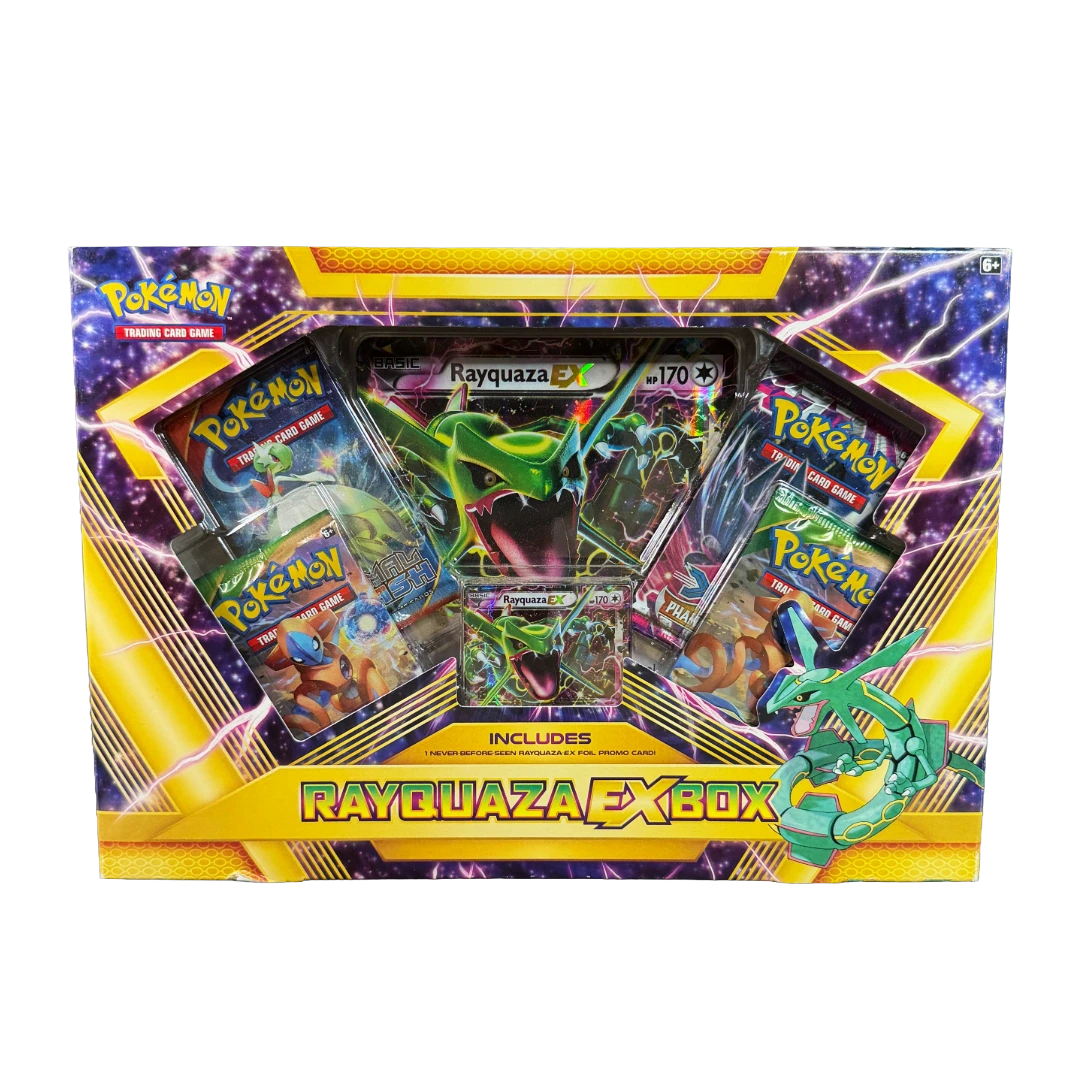 Photo of Shiny Rayquaza Ex Collection Box